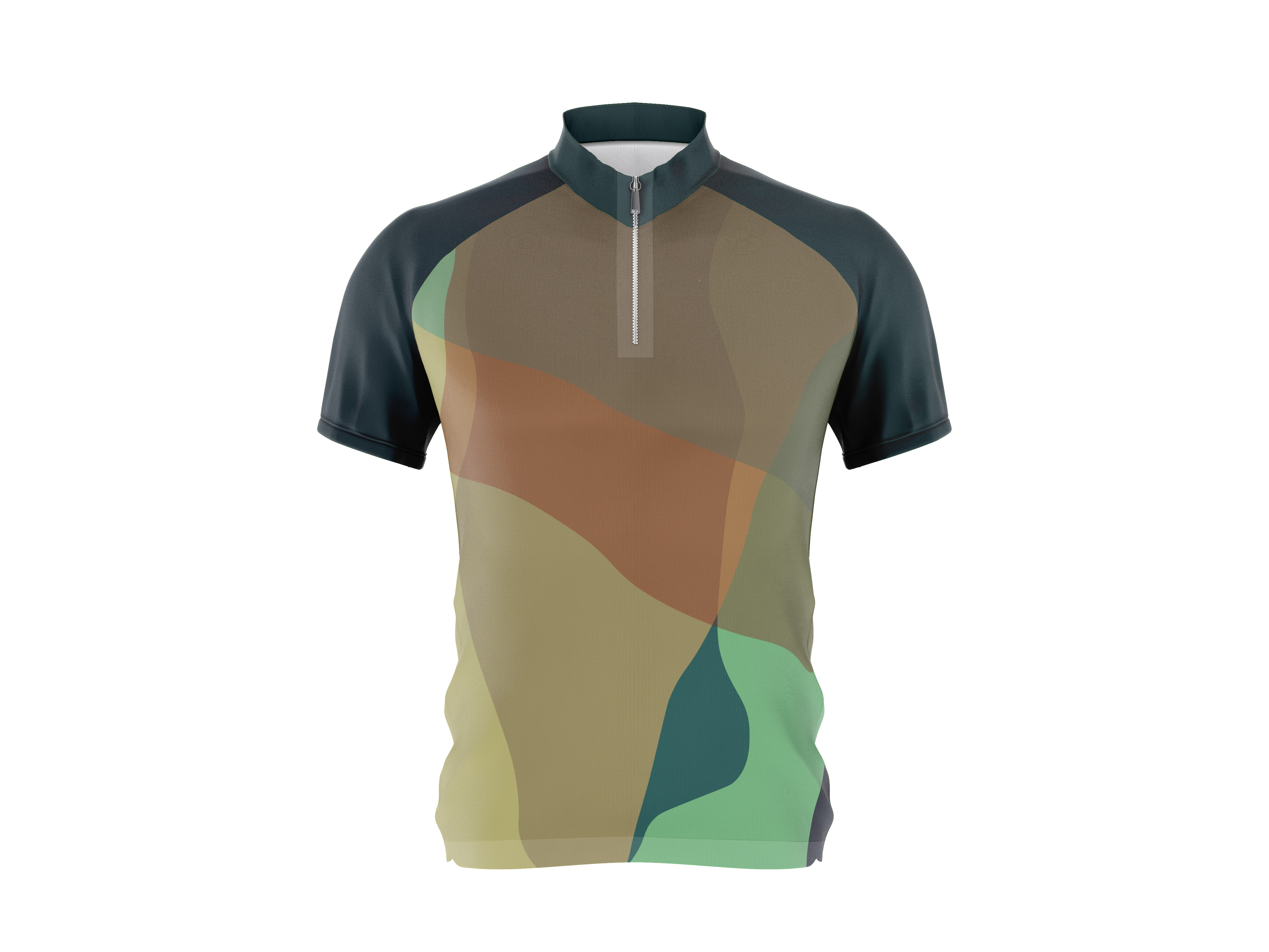 Abstract Bike Jersey Mockup: Manhattan